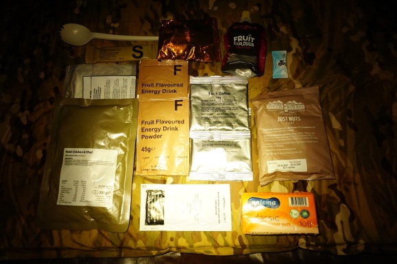 british army ration smr orp
